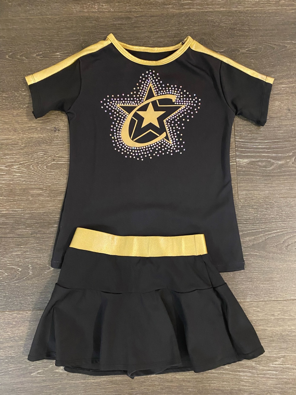 Black and Gold Champion Cheer